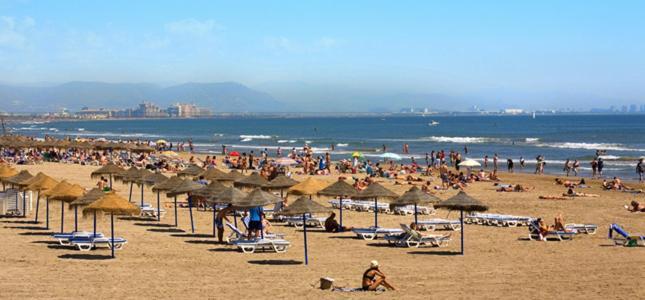 Hostal Letto Dal Mare Valencia Exterior foto